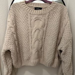 Lulus Chenille Sweater